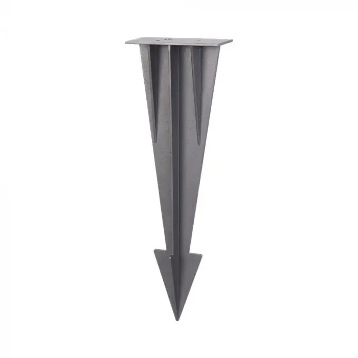 Spike For Solar Outdoor Spike Light 100*35*274Mm - Dark Grey Ral 7016 Body - immagine 1