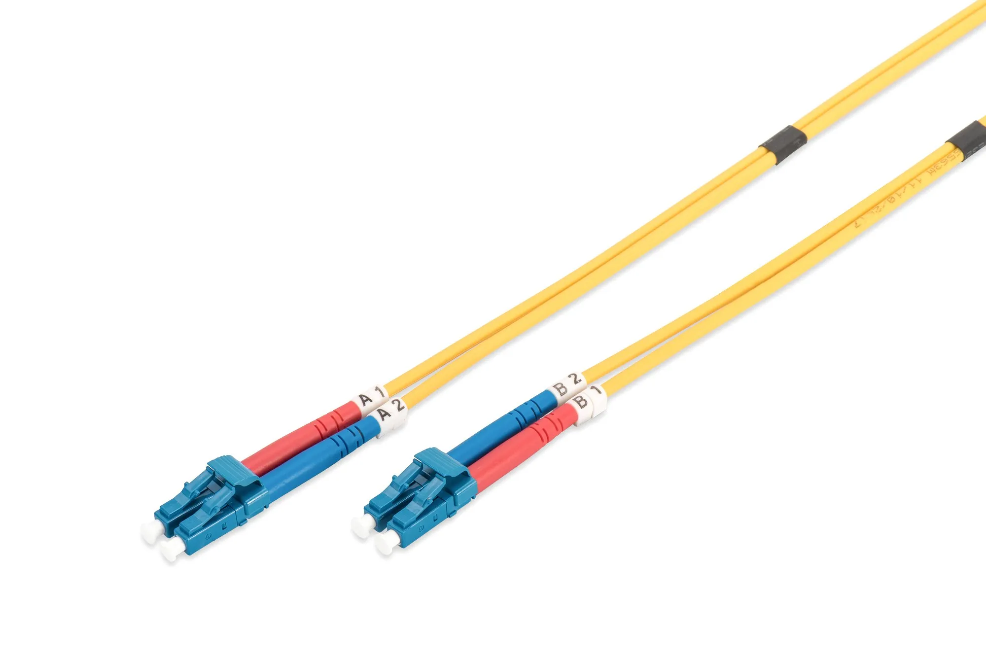 Cavo Fibra Ottica Lc A Lc Monomode Duplex 9/125 Mt.1 - immagine 1