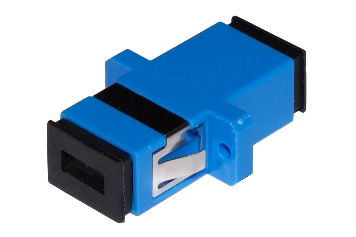 Confezione 12 Adattatori Fibra Ottica Sc/Sc Singlemode Simplex Upc - immagine 1
