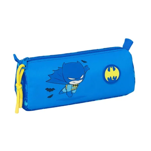 Astuccio per matite Safta Batman per bambini in età prescolare - Chiusura con cerniera - 12 litri - 210x70x80 mm - Blu - immagine 1