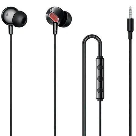 Cuffie in-ear Vention Echo Lite con cavo da 12 m jack da 35 mm microfono integrato altoparlante da 12 mm colore nero. - immagine 1