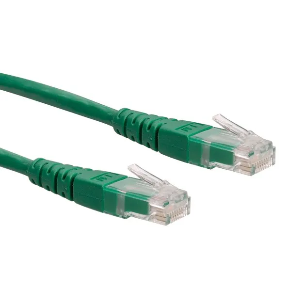Roline Cavo Utp Patchcord Cat.6 Class E Verde 5M - immagine 1