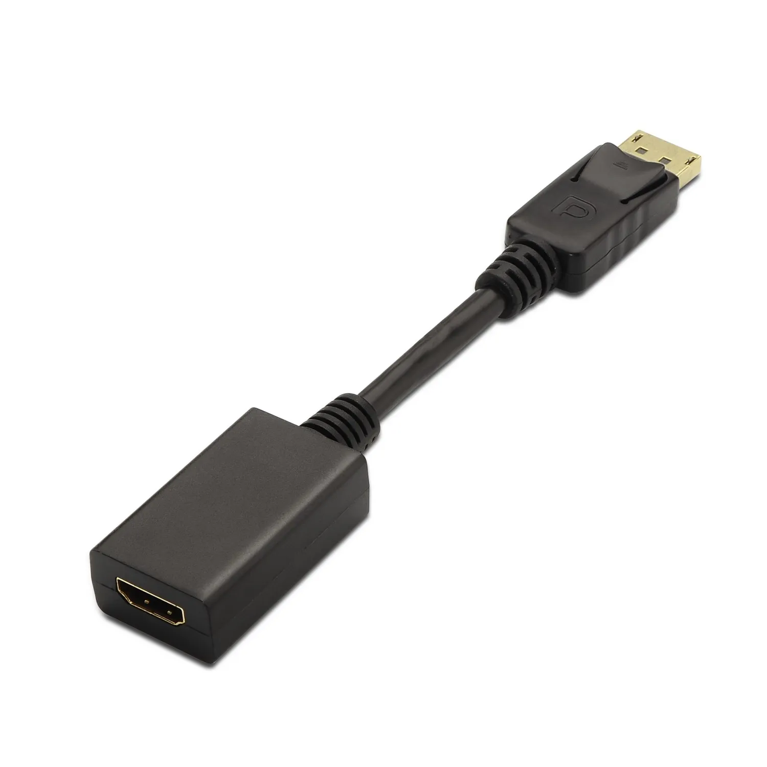 AISENS A125-0134 cavo e adattatore video 015 m DisplayPort HDMI Nero - immagine 1
