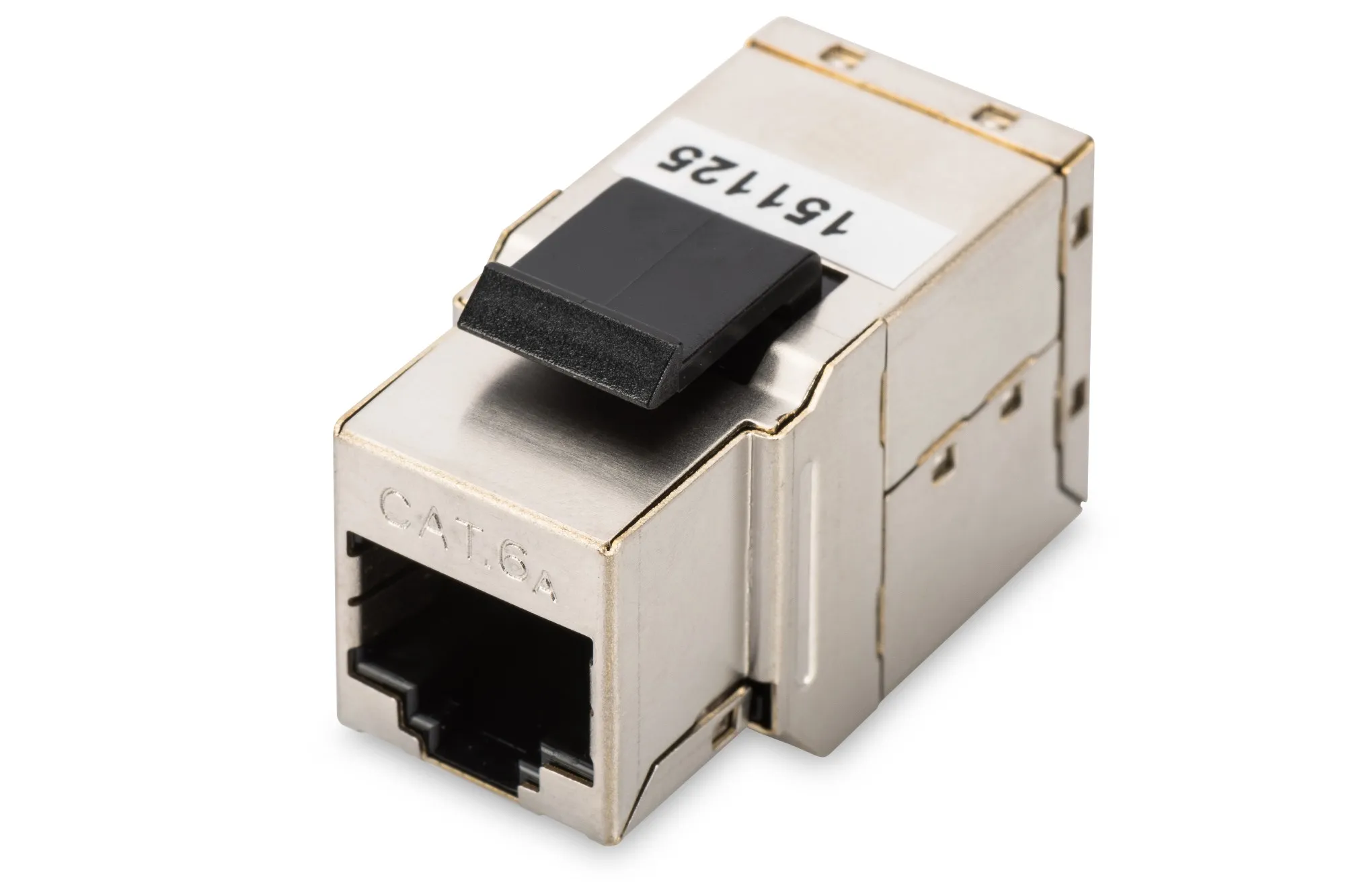 Adattatore Femmina/Femmina 8 Poli Cat 6A Schermato - immagine 1