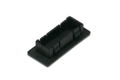 Confezione 100 Tappi Di Chiusura Per Fori Nei Pannelli Con Connettori Fibra Ottica Lc Duplex O Sc Simplex - immagine 1