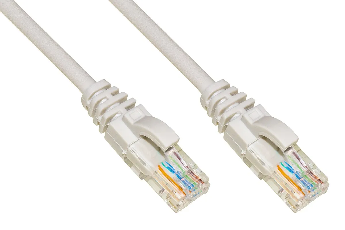 Cavo Rete Categoria 6 Non Schermato Utp Colore Grigio Mt 15 - immagine 1