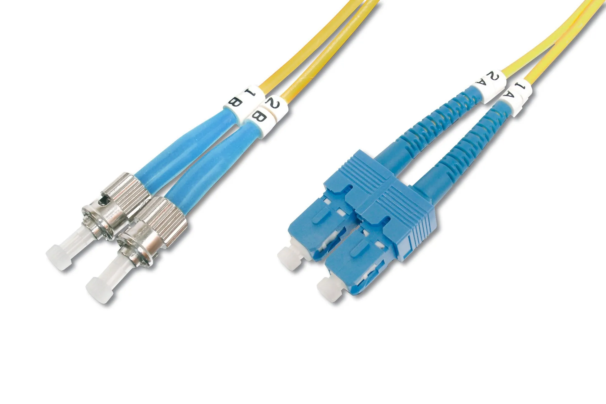 Cavo Fibra Ottica Sc A St Singlemode Duplex Os2 Mt.3 - immagine 1