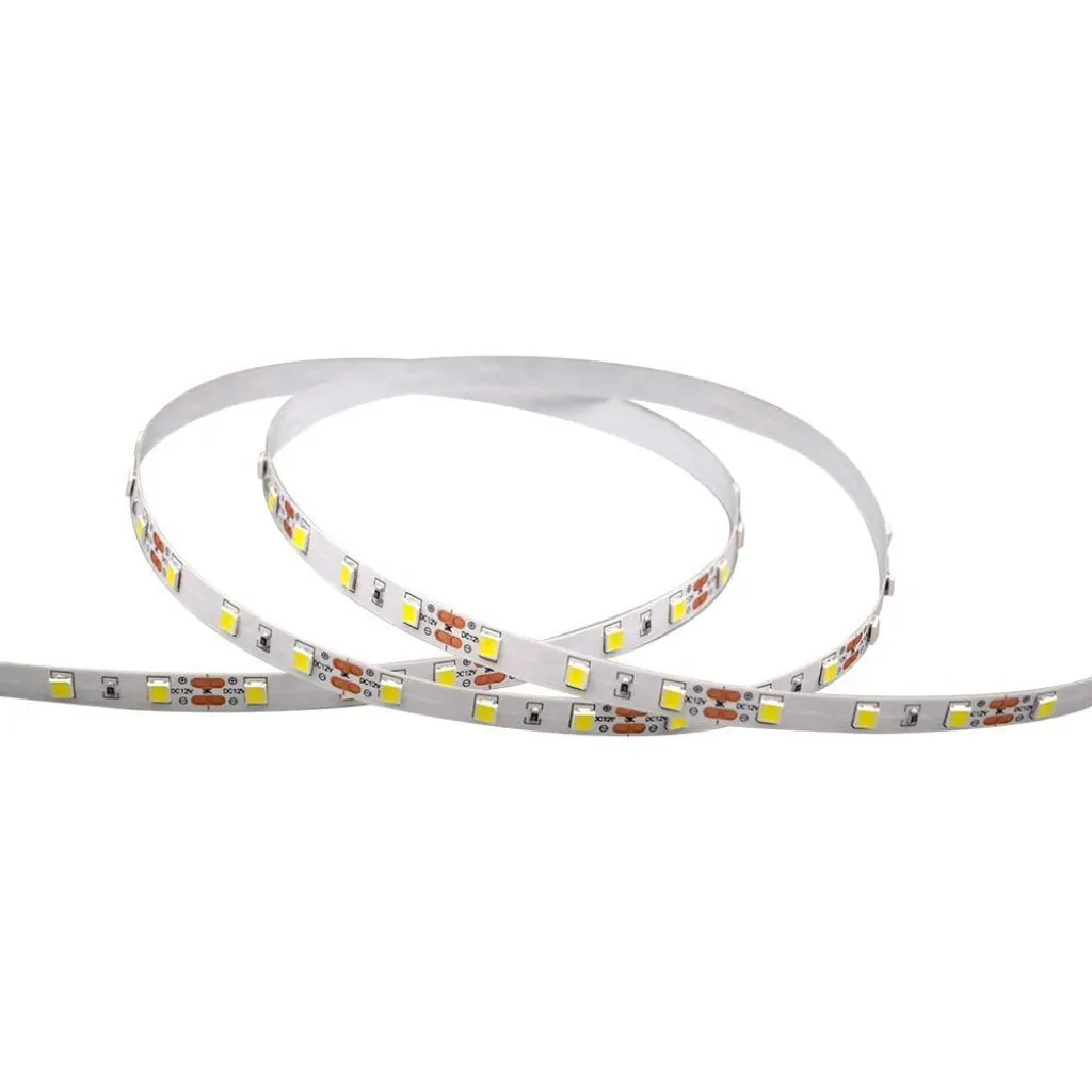 V-TAC Strip LED SMD4040 8W/m 5m 60 LED/m 3000K 12V IP20 8mm - immagine 1
