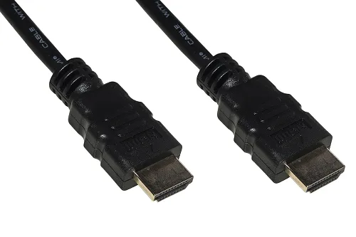 Link Cavo Hdmi 4Kx2K Contatti Dorati Mt 2 Colore Nero - immagine 1