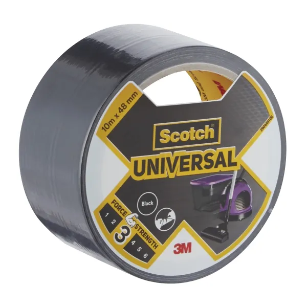 Nastro adesivo Scotch 48 mm x 10 m - Nero - immagine 1