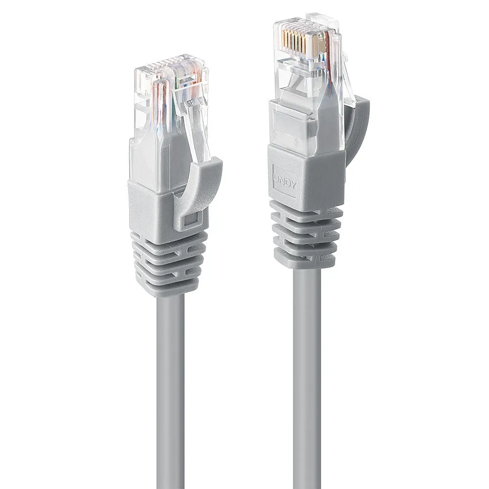 Lindy Cavo Di Rete Cat.6 U/Utp Non Schermato 3Mt Grigio - immagine 1