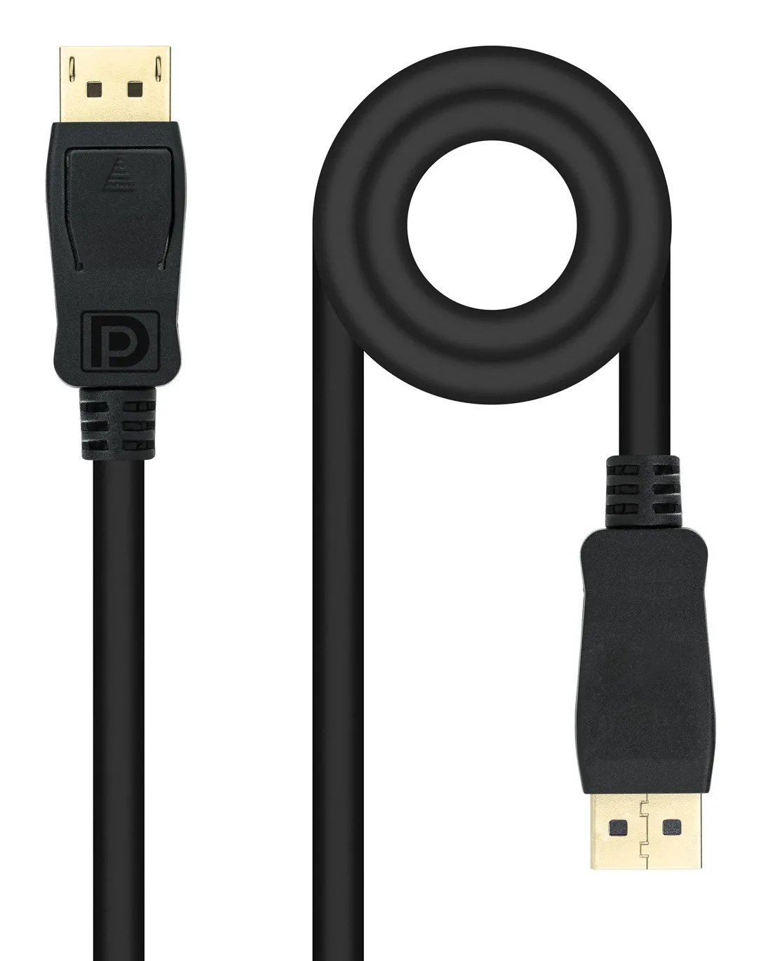 Nanocable 10.15.2602 cavo DisplayPort 2 m Nero - immagine 1