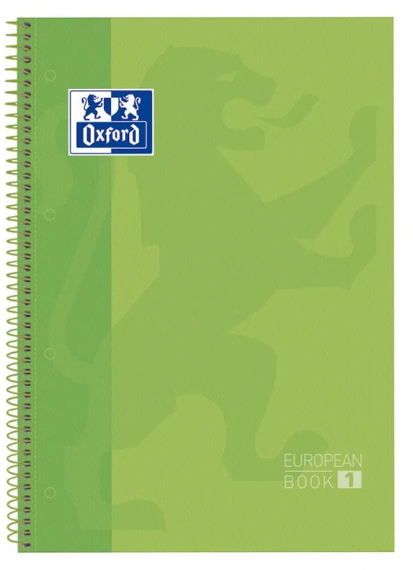 Oxford 100430199 quaderno per scrivere A4 Verde - immagine 1
