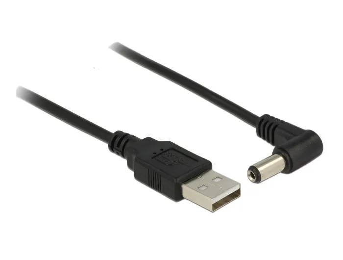 Cavo Di Alimentazione Usb Dc 55 X 210Mm 90° 15 Mt - immagine 1