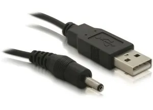 Cavo Alimentazione Usb Connettore Dc 3.5 X 1.35 Mm. Mt 150 Delock - immagine 1