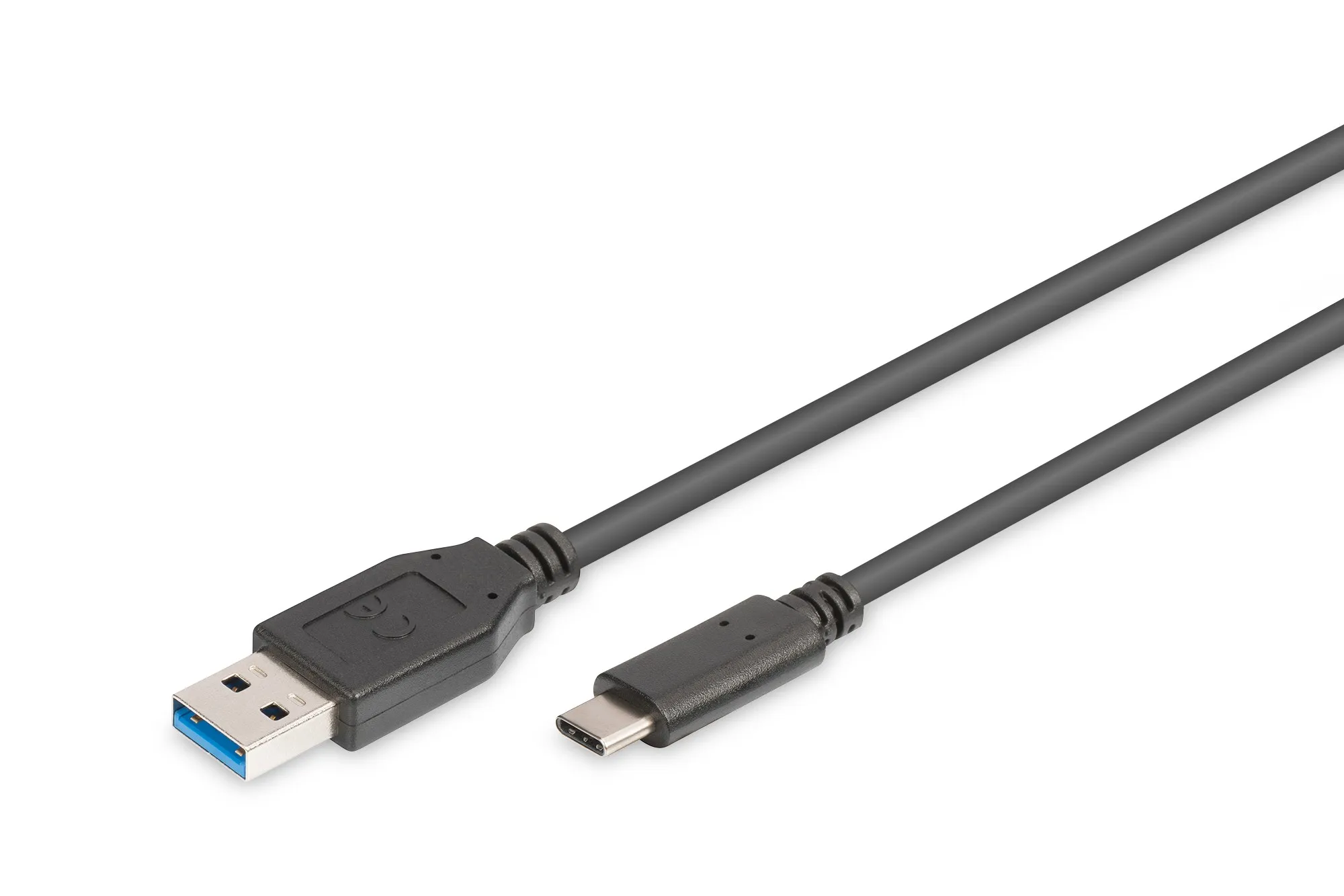 Cavo Usb 2.0 Connettori Usb A - Tipo C Maschio/Maschio Mt 1 Digitus - immagine 1