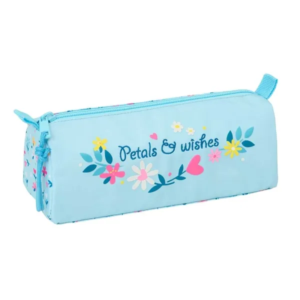 Astuccio Safta Blackfit8 Petalos - 1 scomparto con cerniera - 21x8x7 cm - Azzurro - immagine 1