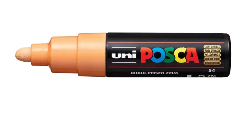POSCA PC-7M Arancione chiaro - immagine 1