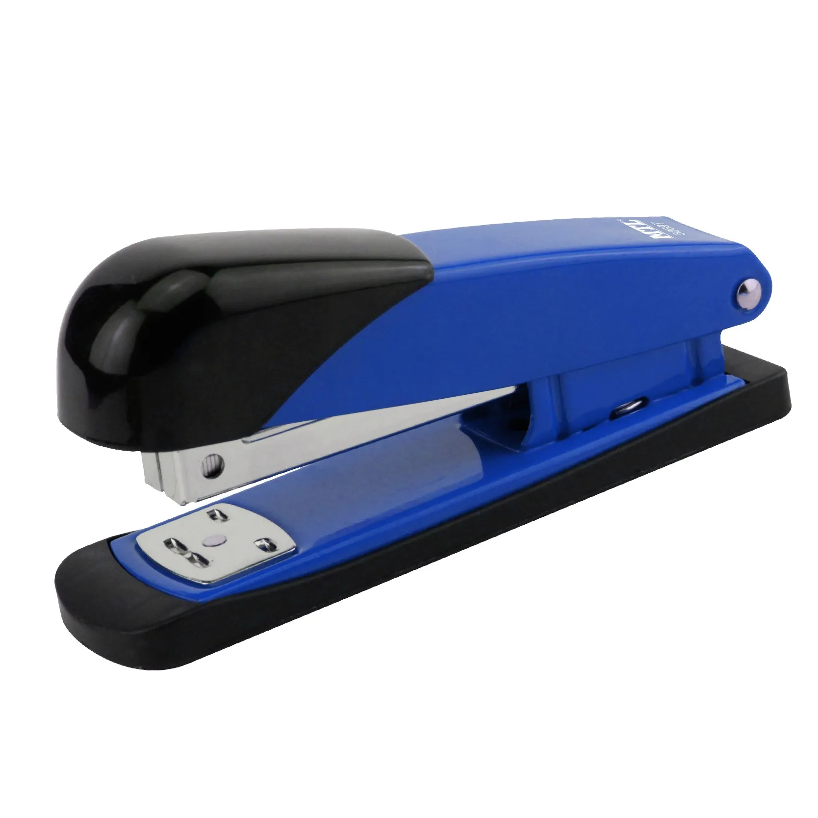 Cucitrice da tavolo in metallo Dohe - Fino a 20 fogli - Capacità 100 punti - Colore nero/blu - immagine 1