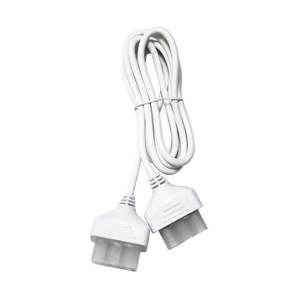 V-TAC Cavo di Alimentazione con 2 spine 2m Colore Bianco - immagine 1
