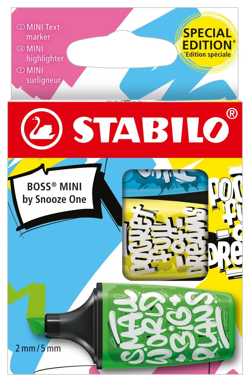 STABILO Highlighter BOSS MINI by Snooze One - immagine 1