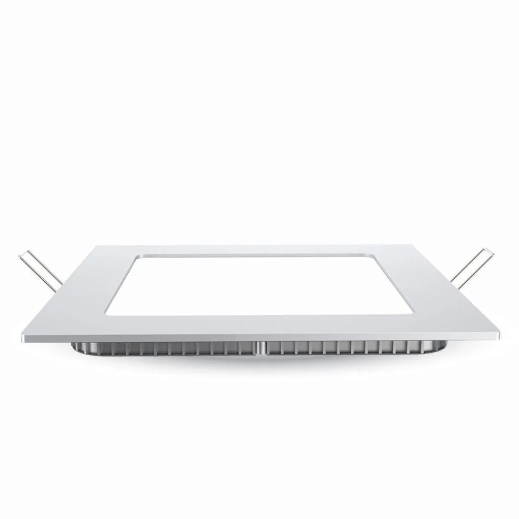 V-TAC Mini Pannello LED 6W Montaggio ad Incasso Quadrato 6400K - immagine 1