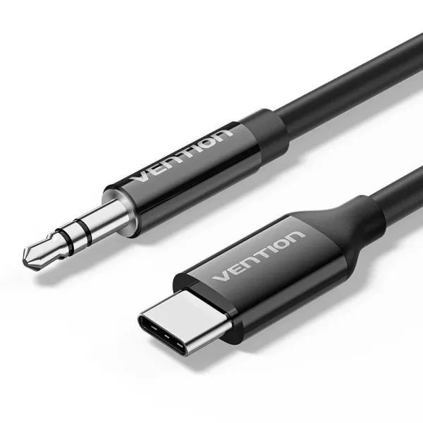 Cavo DAC Vention Audio - Lunghezza 15 m - Connettore da 35 mm - USB-C - Colore nero - immagine 1