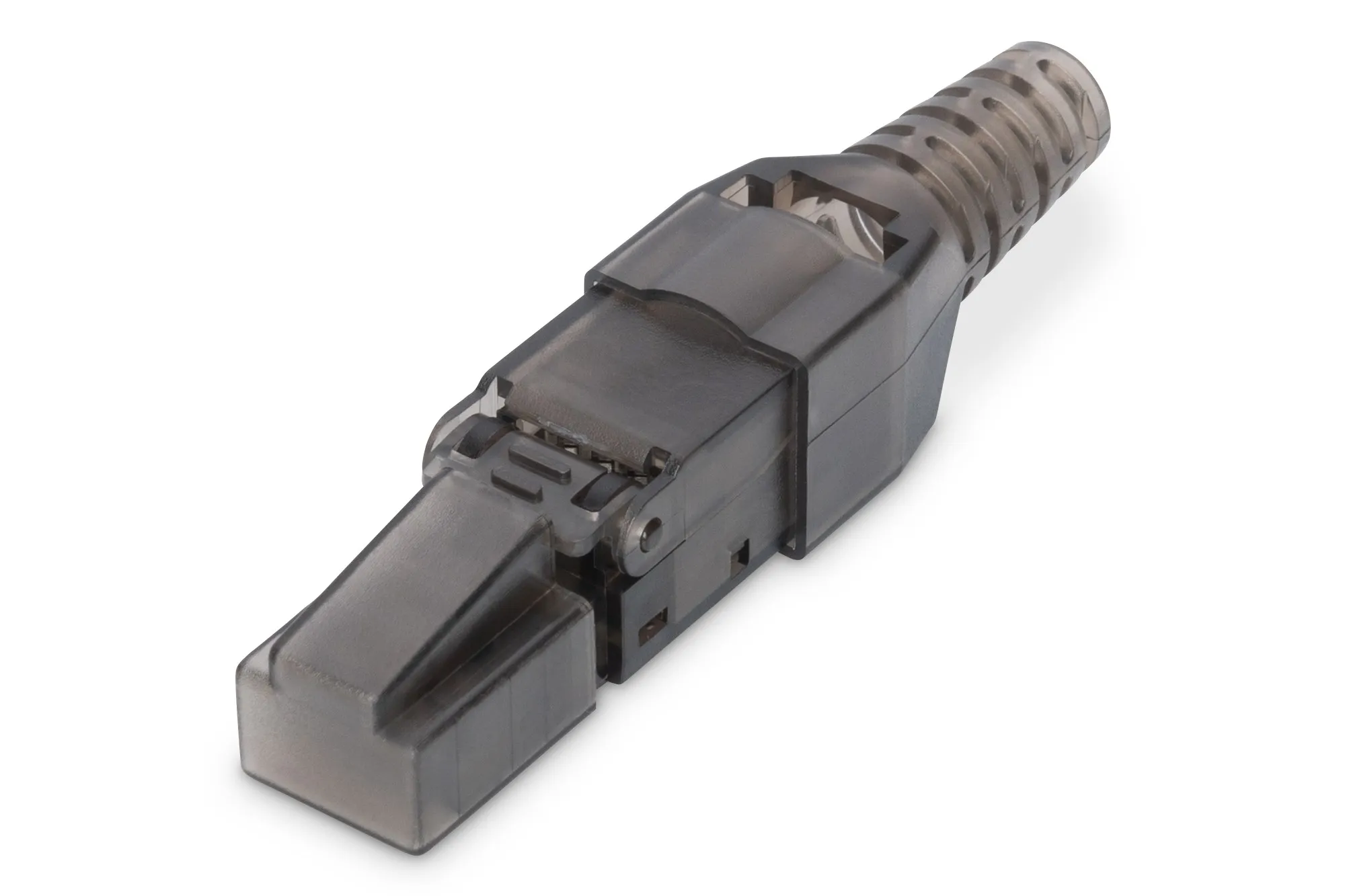 Digitus Connettore Tooless Rj45 Cat 6A Utp Per Cavo Rigido E Flessibile - immagine 1