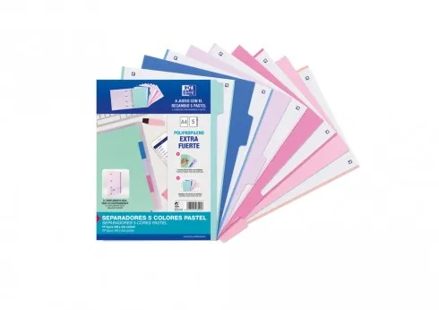 Oxford 400159036 raccoglitore ad anelli A4 Colori assortiti - immagine 1