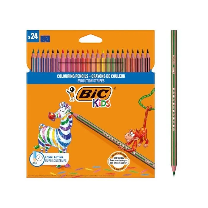 BIC 9505251 pastello colorato Colori assortiti 24 pz - immagine 1