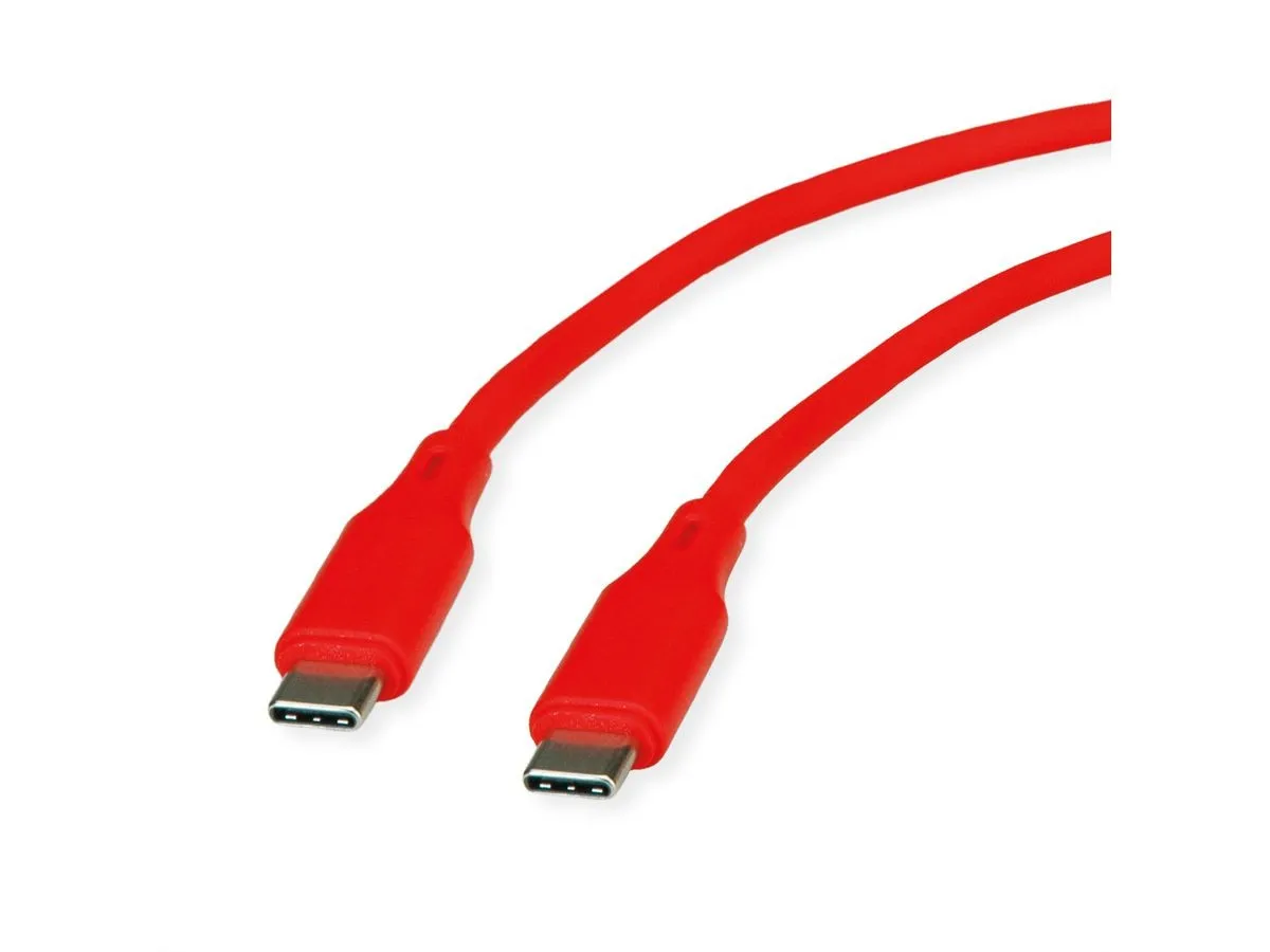 Roline Cavo Usb Colorato 1M Rosso - immagine 1