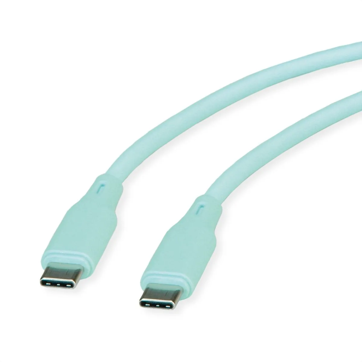 Roline Cavo Usb Colorato 1M Verde - immagine 1