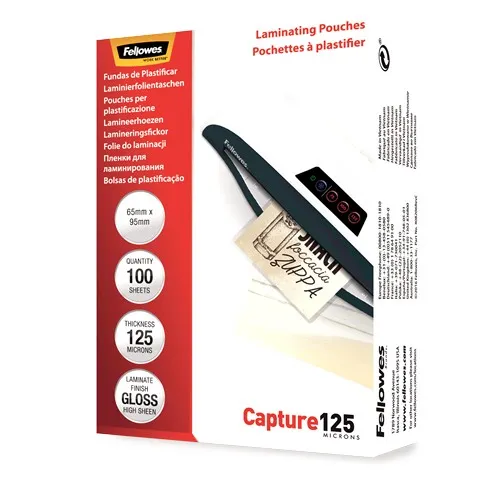 Fellowes 5306702 pellicola per plastificatrice 100 pz - immagine 1