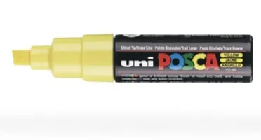 POSCA PC8K J evidenziatore 1 pz Giallo - immagine 1