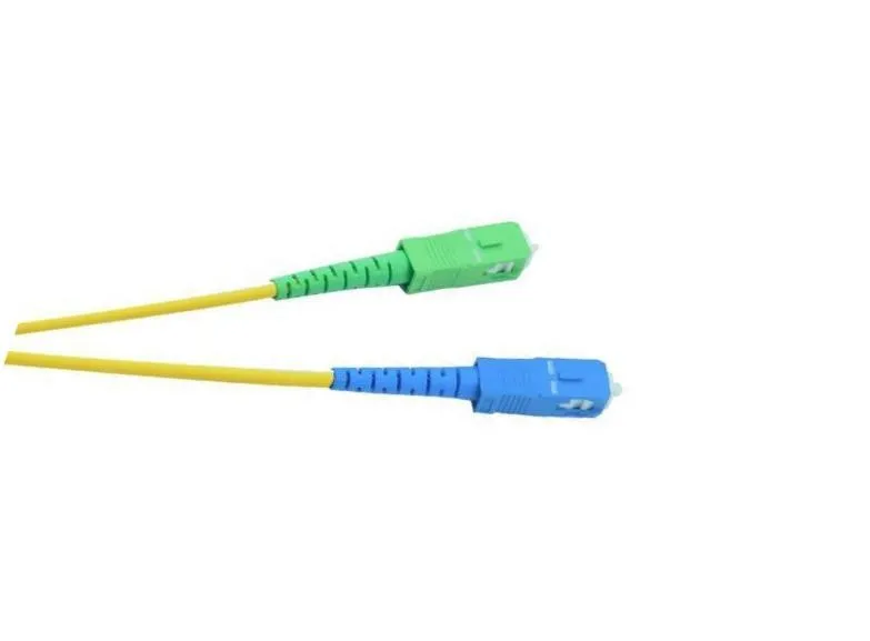 Cavo Fibra Ottica Sc Apc - Sc Upc Singlemode Simplex Mt 5 - immagine 1