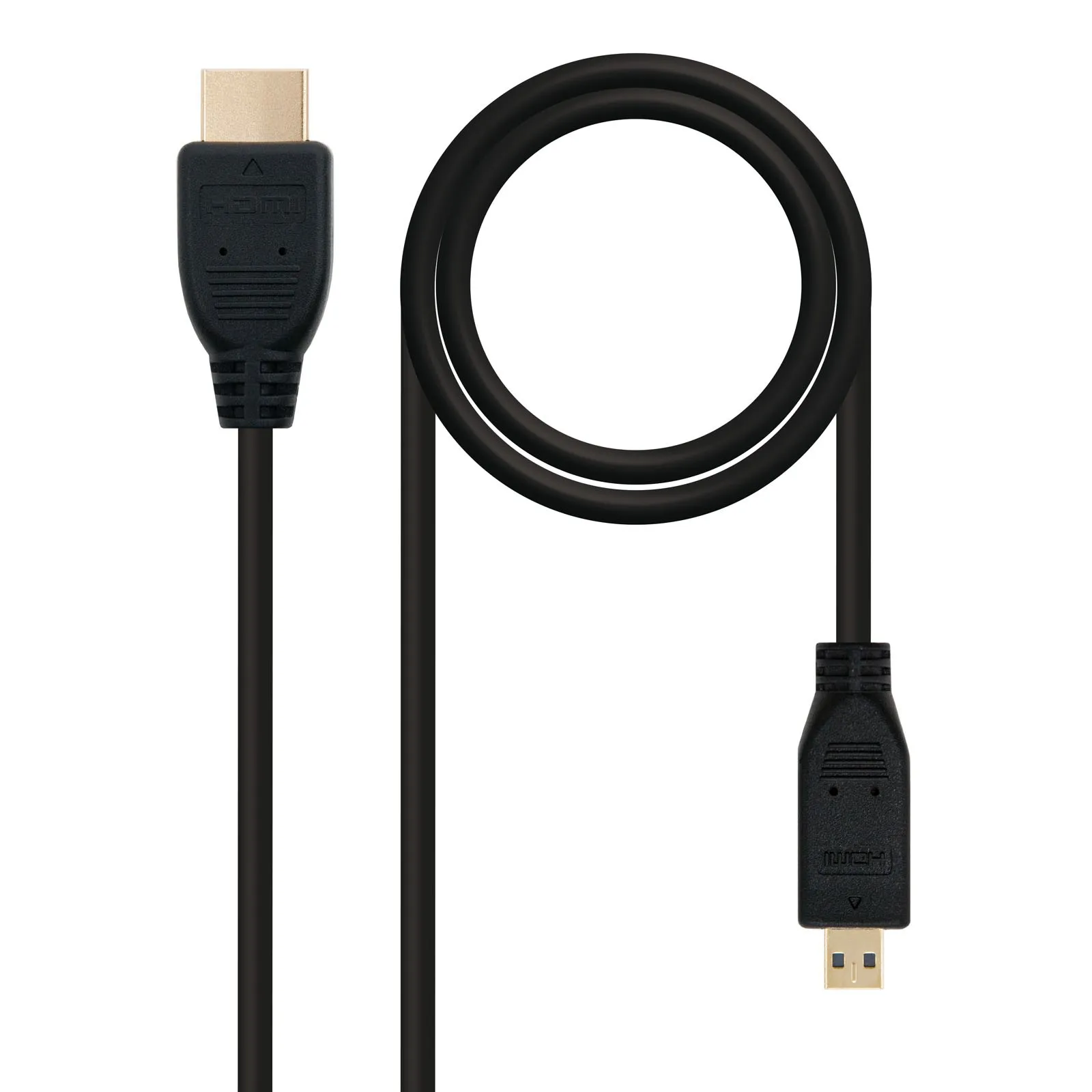 Nanocable 10.15.3502 cavo HDMI 18 m HDMI tipo A (Standard) HDMI tipo D (Micro) Nero - immagine 1