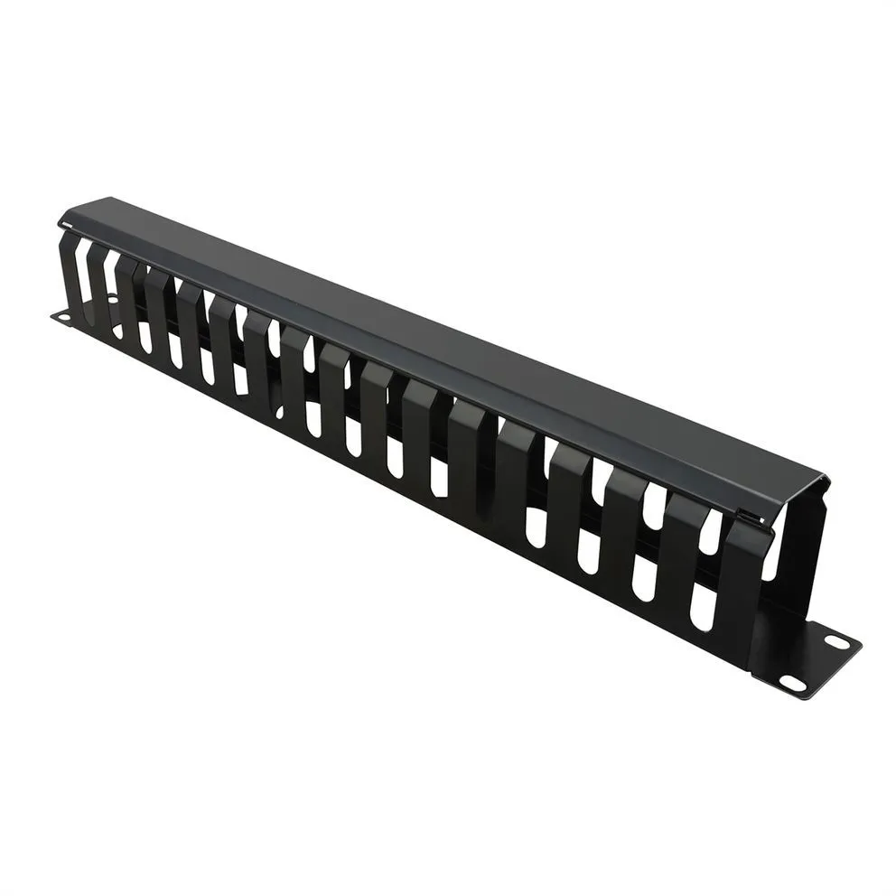 Value Piastra Gestione Cavi 40X60Mm Nero - immagine 1
