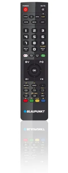 Telecomando universale Blaupunkt per Panasonic - Preconfigurato - Alimentato a batterie - Controllo a infrarossi - Nero - immagine 1