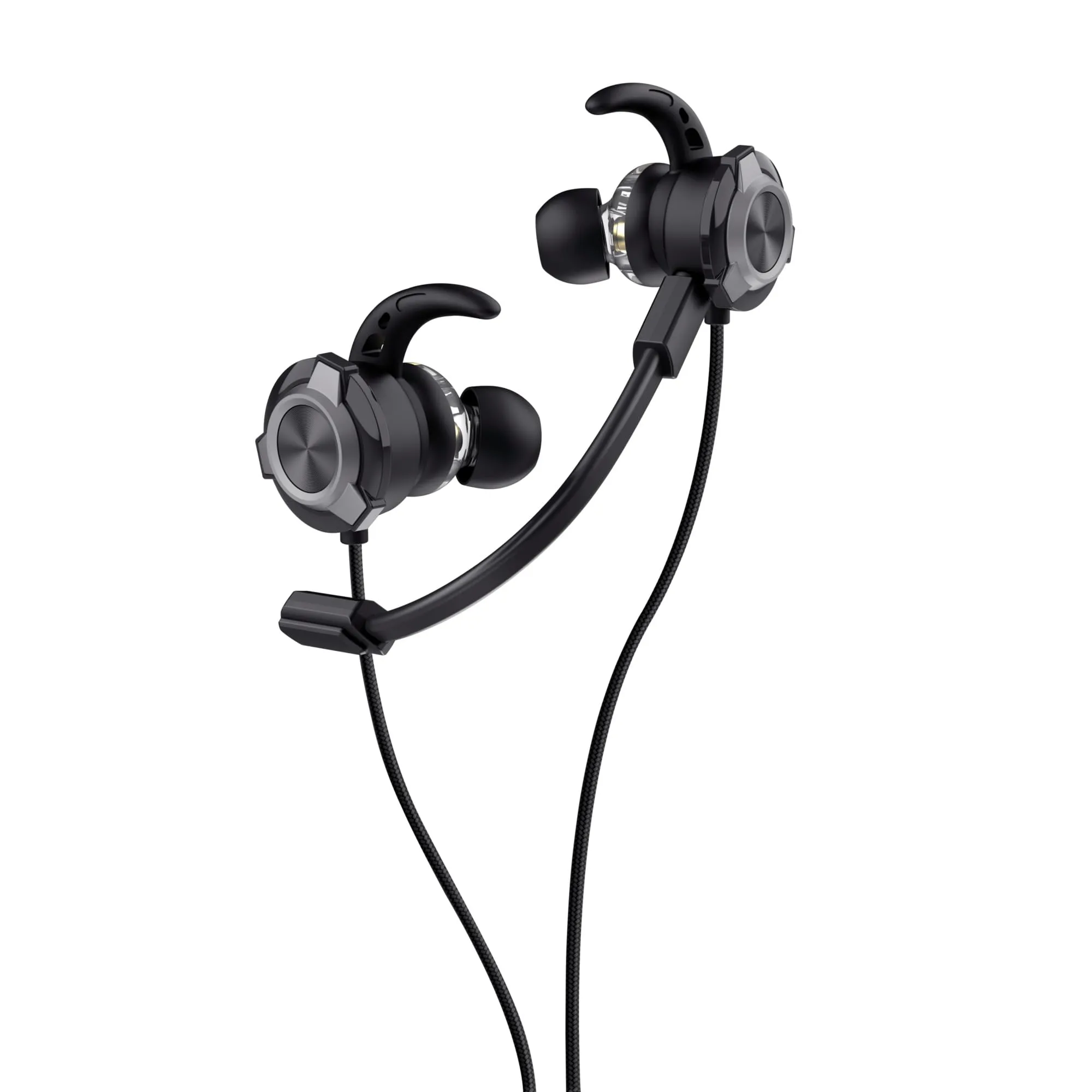 GXTrust Pine Auricolari Gaming con Filo 3.5 mm, Cuffie In Ear Gaming, Nero - immagine 1