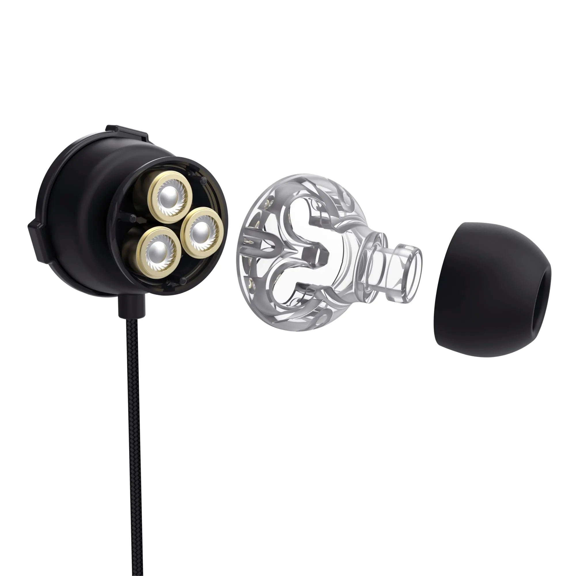 GXTrust Pine Auricolari Gaming con Filo 3.5 mm, Cuffie In Ear Gaming, Nero - immagine 12