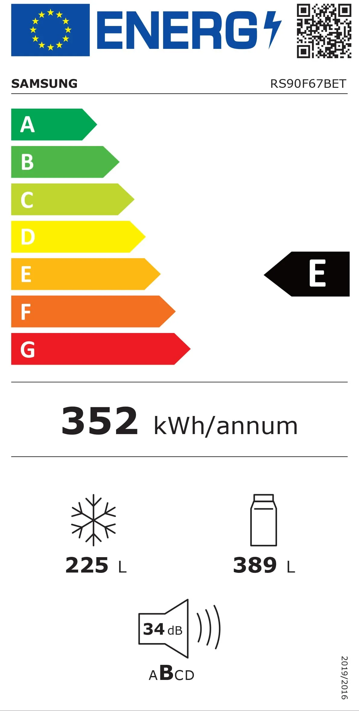 Samsung Frigorifero Side by Side Bespoke AI RS90F67BET/EF con Dispenser Acqua/Ghiaccio, Wifi con AI Energy Mode, Display Family Hub 21,5”, 614 L, LxAxP: 91,2 x 178,4 x 72,6 cm, Metal Inox - immagine 13