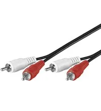Cavo Stereo Connettori 2 X Cinch (Rca) Maschio/Maschio - Mt. 10 - immagine 1