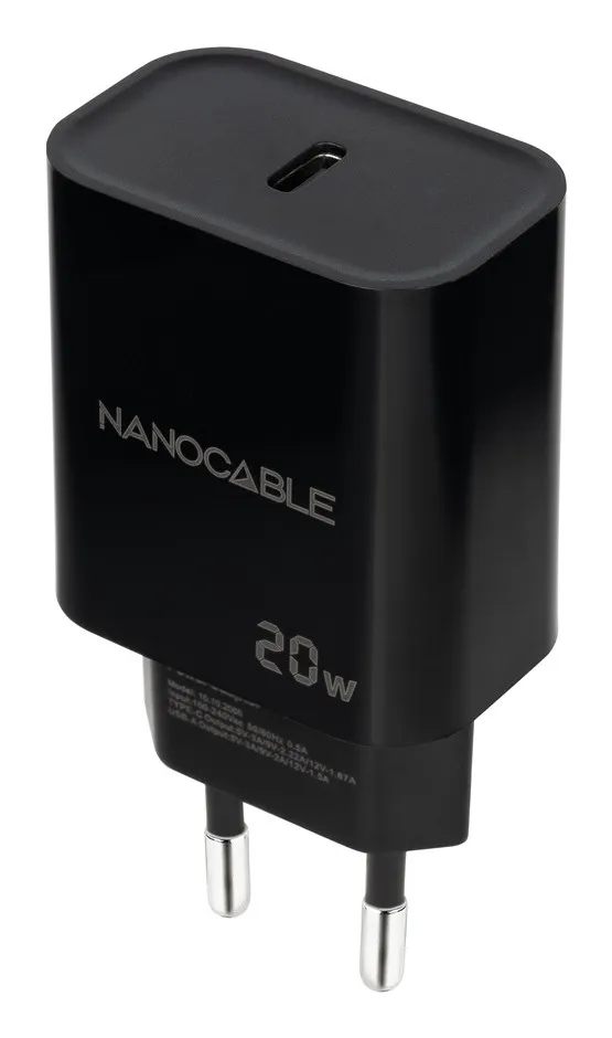 Nanocable 10.10.2006 Caricabatterie per dispositivi mobili Universale Nero AC Interno - immagine 1