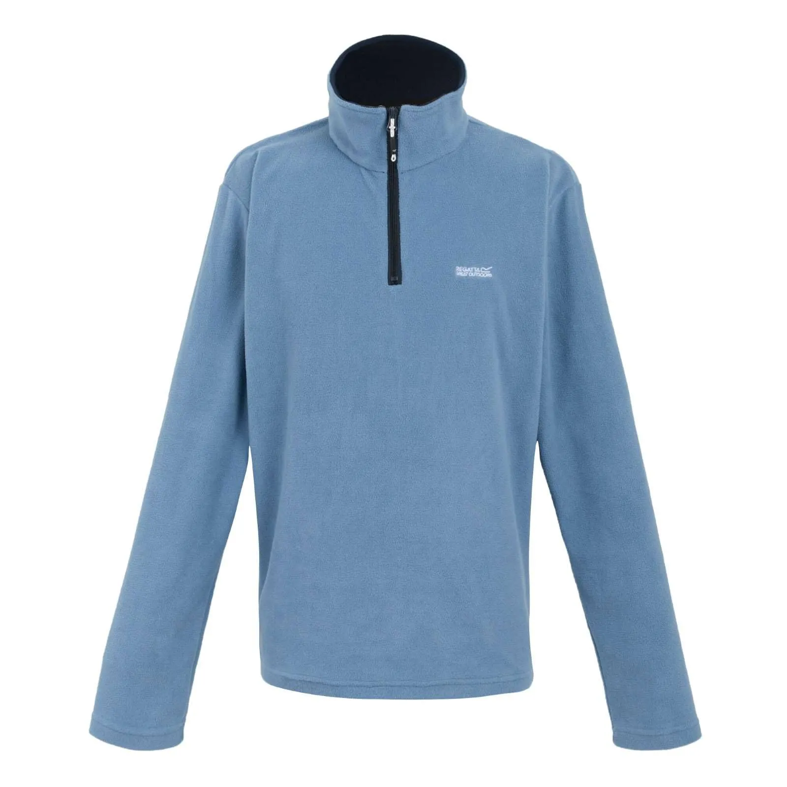 Regatta Uomo Felpa con Zip in Pile Thompson, Coronet Blue, S - immagine 1
