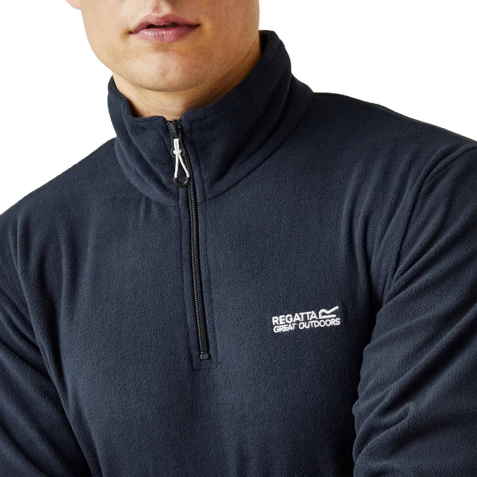 Regatta Uomo Felpa con Zip in Pile Thompson, Coronet Blue, S - immagine 2