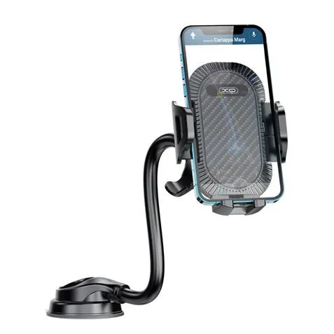 XO C85 Supporto a Ventosa per Auto per Smartphone da 47 a 72 - Rotazione 360º - Molteplici Posizioni - immagine 1