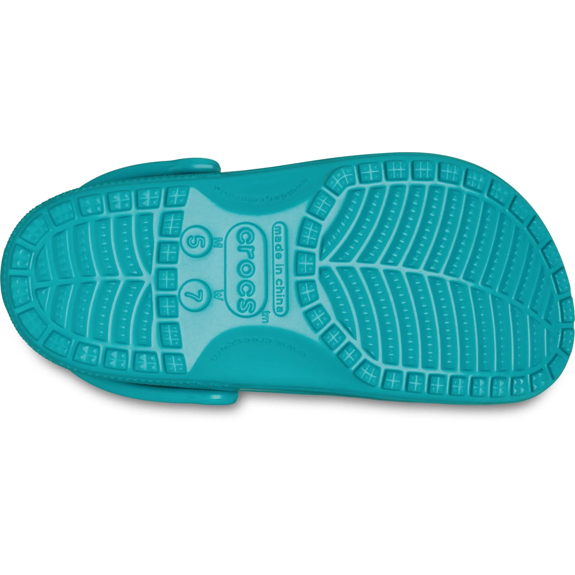 Crocs Classic Clog, Unisex, 37-38 EU, Turbo Teal - immagine 3