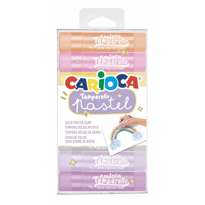 Carioca 42673 pastello Multicolore 8 pz - immagine 1