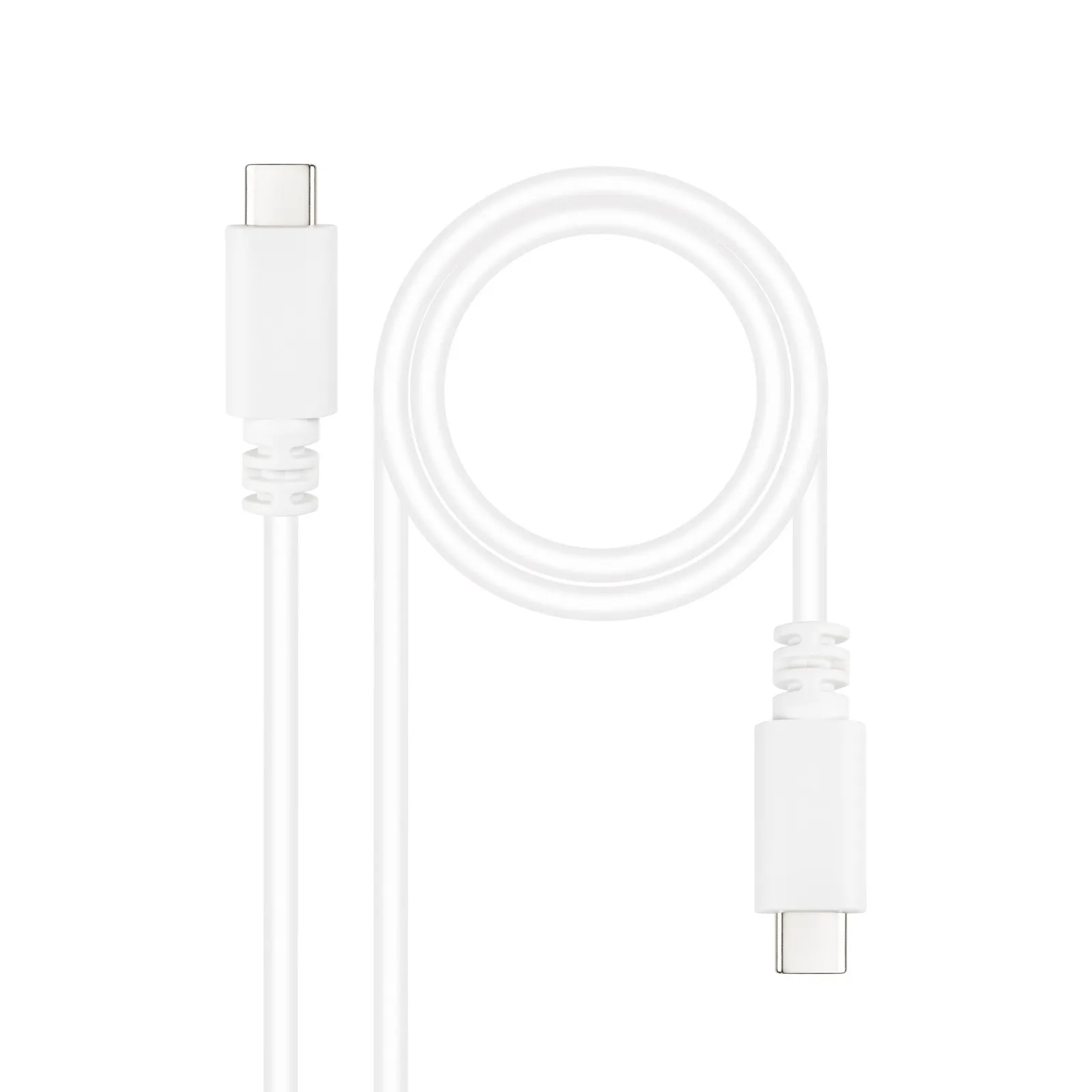 Nanocable 10.01.2301-L150-W cavo USB USB 2.0 15 m USB C Bianco - immagine 1