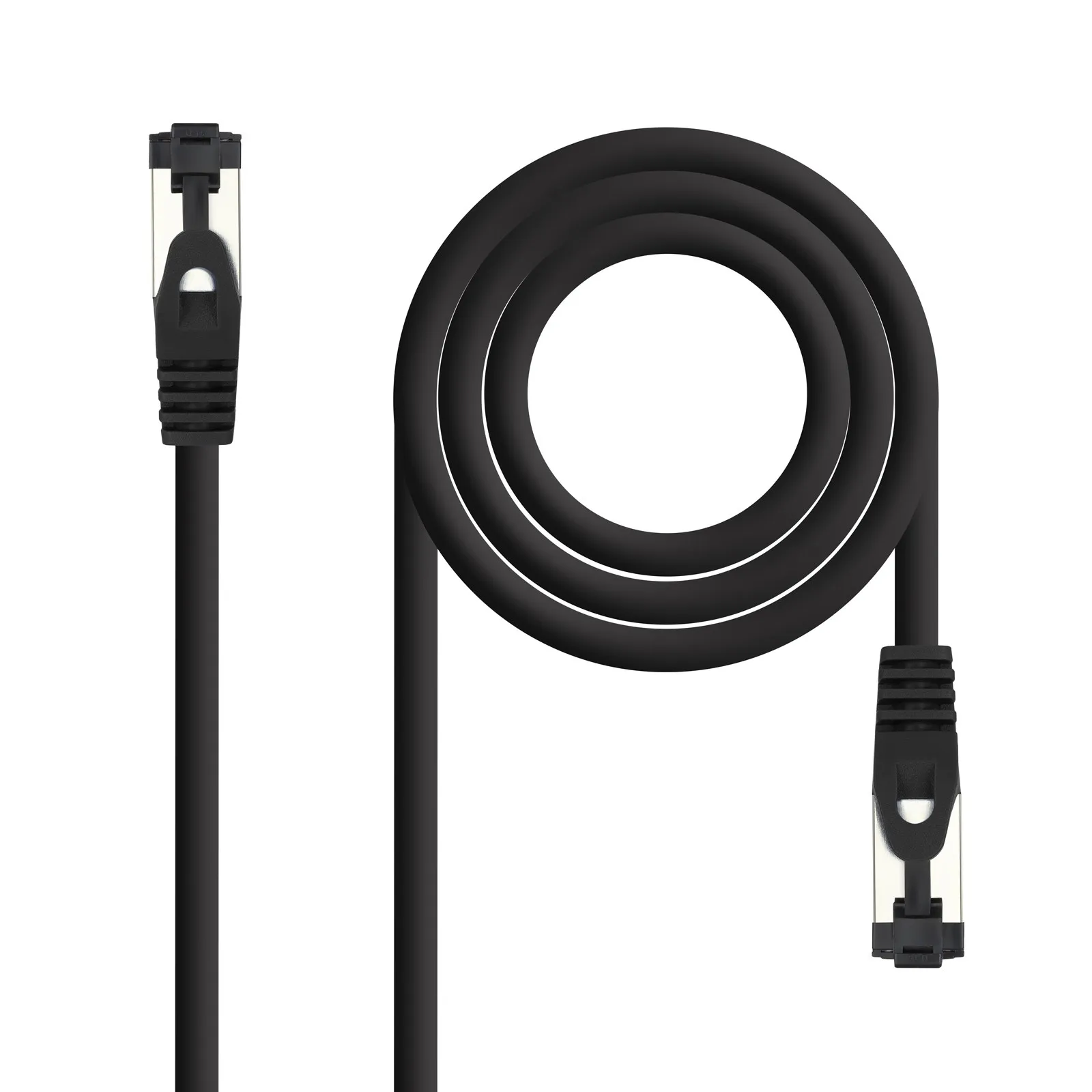 Nanocable 10.20.2003-BK cavo di rete Nero 3 m Cat8.1 S/FTP (S-STP) - immagine 1